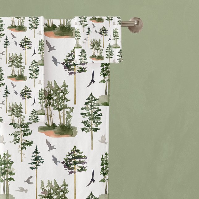 Patrón de pinos rústicos (Subido por el creador)