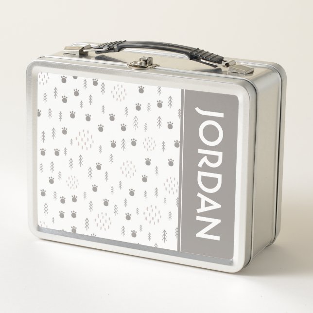 Patrón de pista de animales de Woodland (Anverso)