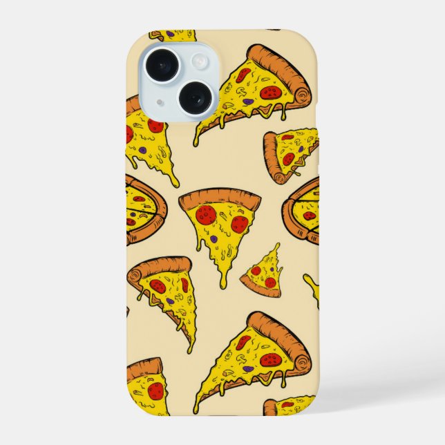 Patrón de pizza de queso en fusión (Reverso )