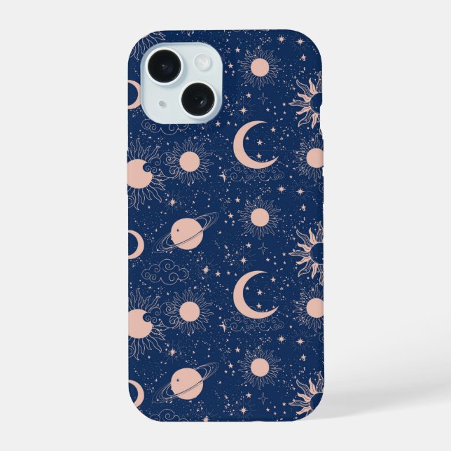 Patrón de planetas y estrellas (Reverso )