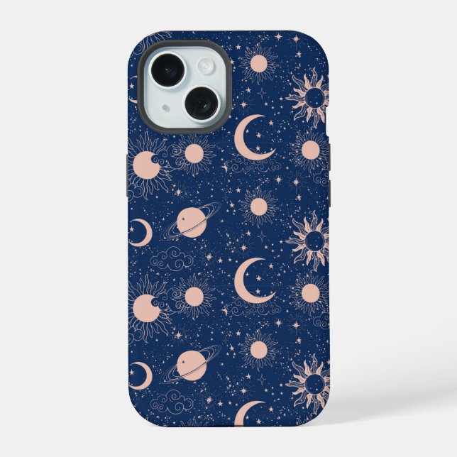 Patrón de planetas y estrellas (Reverso )