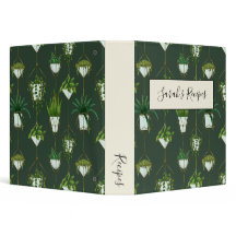 Patrón de planta doméstica de colgar geométrica