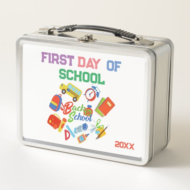 Patrón de primer día de clase admirable (Anverso)