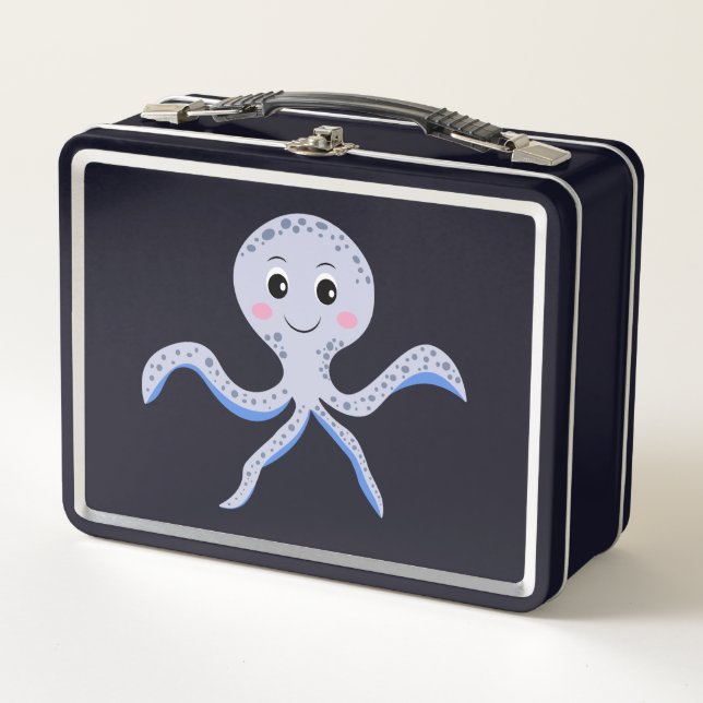 Patrón de Pulpo Adorable (Anverso)