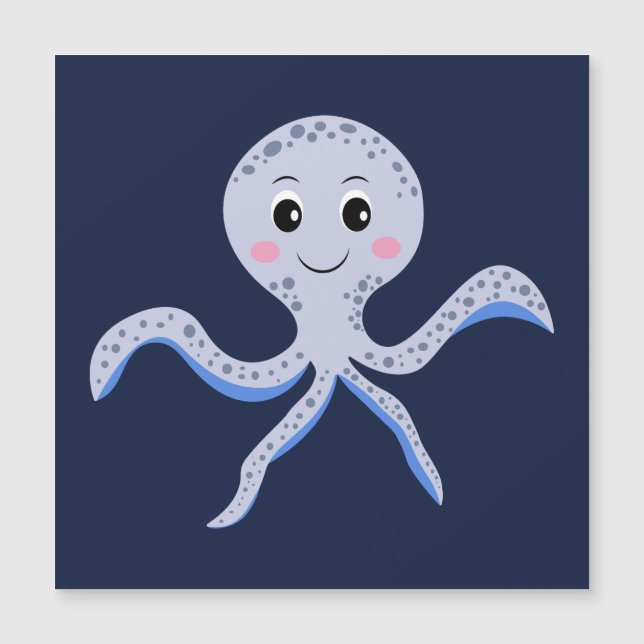 Patrón de Pulpo Adorable (Anverso)