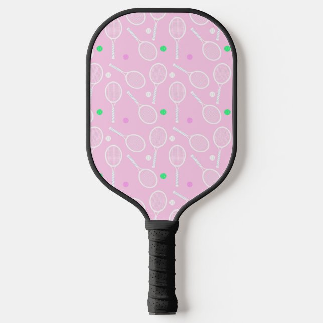 Patrón de raqueta de tenis Pink (Anverso)