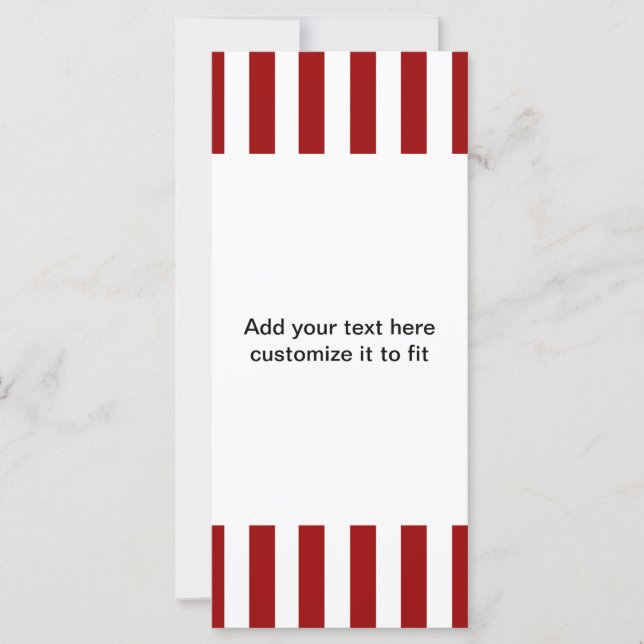 Patrón de rayas blancas rojas (Anverso)