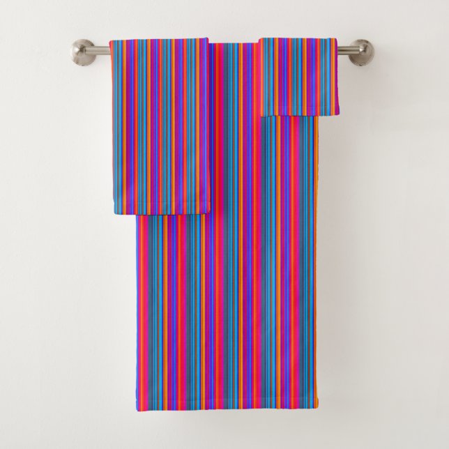 Patrón de rayas multicolor (In situ)