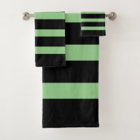 Patrón de rayas negras y verdes