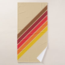 Patrón de rayas retro rayado