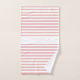 Patrón de rayas rosadas modernas