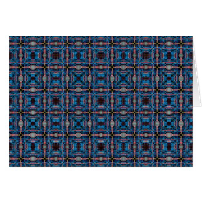 patrón de rejilla azul (Anverso (Horizontal))