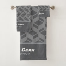Patrón de repetición moderno gris