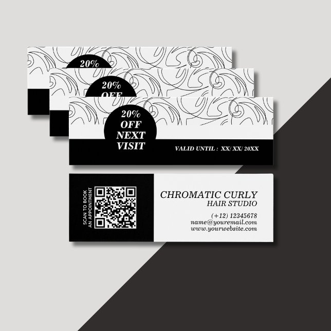 Patrón de resumen blanco negro de clase minimalist (Subido por el creador)