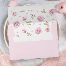 Patrón de rosas rosadas