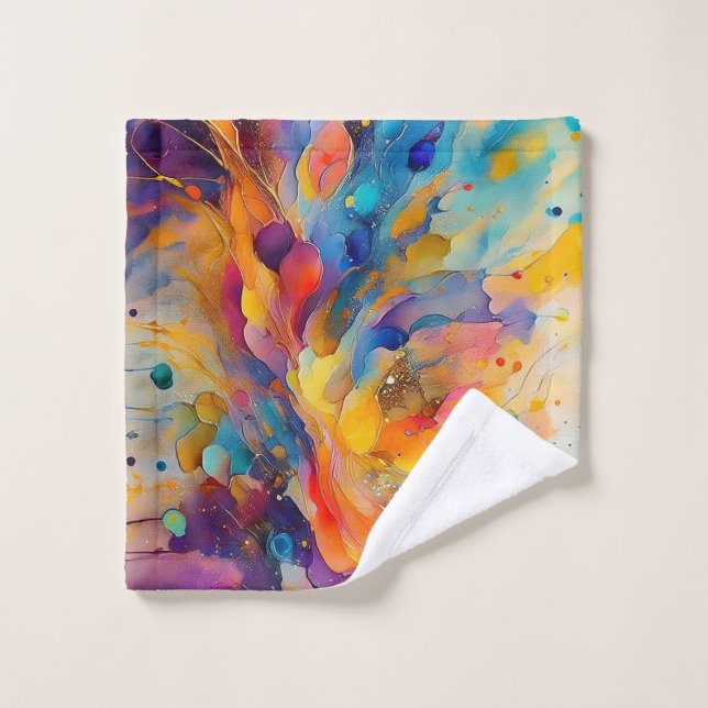 Patrón de salpicaduras de pintura 2 (Toallita)