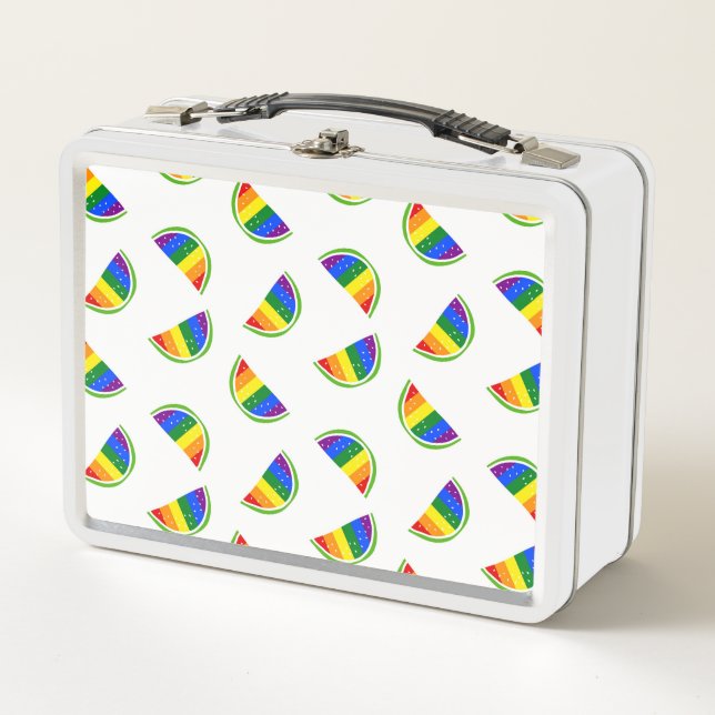 Patrón de sandía arco iris (Anverso)