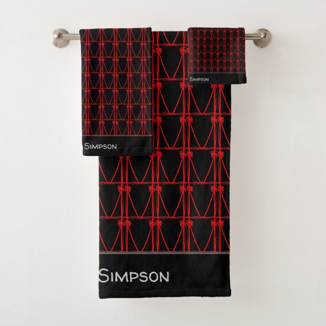 Patrón de silueta de cocoteros elegantes (In situ)