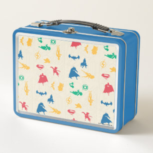 Patrón de silueta de la Liga de SuperMascotas y J