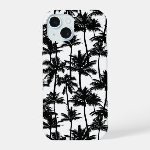 Patrón de sombra de palmera