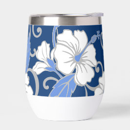 PATRÓN DE SUEÑO POLINESIO EN AZUL