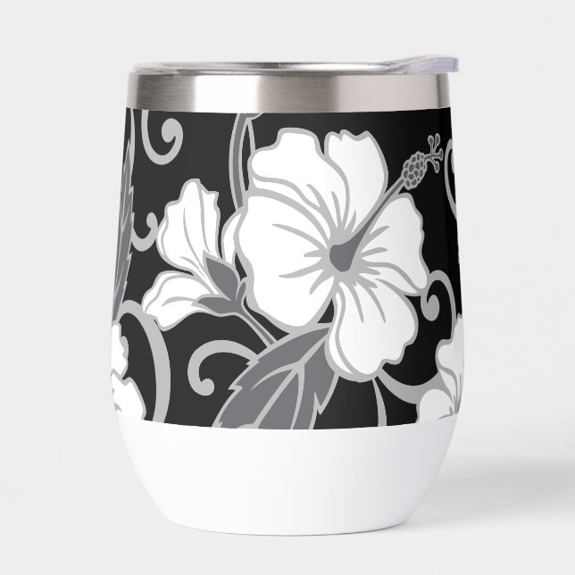 PATRÓN DE SUEÑO POLINESIO EN NEGRO (Izquierdo)