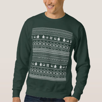 Patrón de suéter de Navidad de Papá Noel