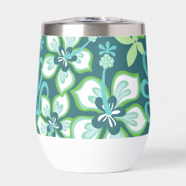 PATRÓN DE SURF DE JUNGLE EN COMBO VERDE AZULADO