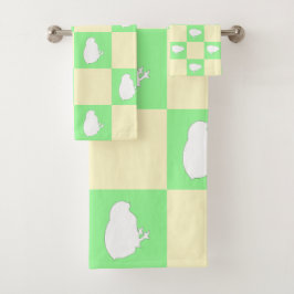 Patrón de tablero de cheques de Pascua con motivo 