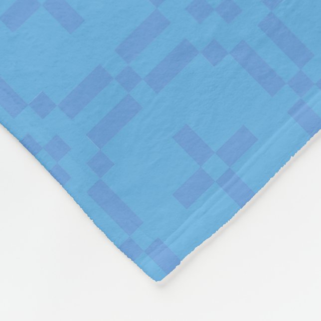 Patrón de tapiz galés, manta de fleche azul de Mod (Esquina)