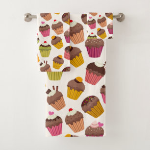 Patrón de tarta, patrón de muffin, chocolate, cora