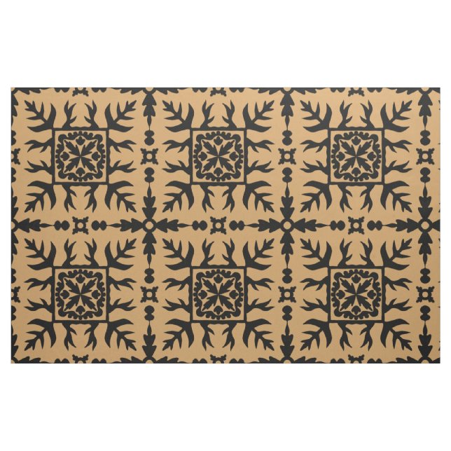 Patrón de tela tradicional hawaiana ("Cuarto gordo" (fat quarter))