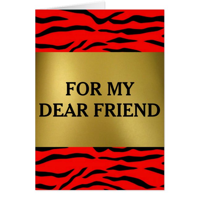 Patrón de tigre rojo (Frente)