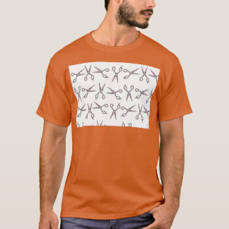 Patrón de tijeras de polo de barbero Tendencia de 