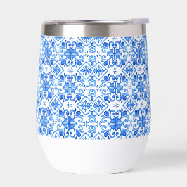 Patrón de Toile Francés Azul