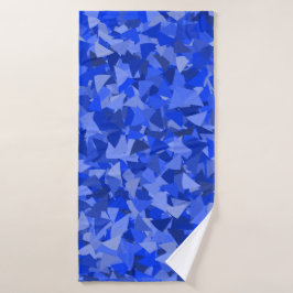 Patrón de triángulo azul