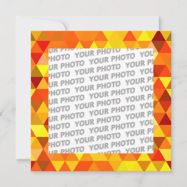 Patrón de triángulo de bonito I + tus ideas (Anverso)