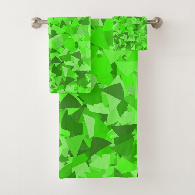 Patrón de triángulo verde (In situ)