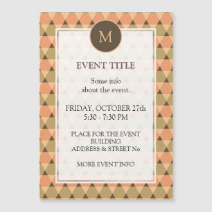 Patrón de triángulos