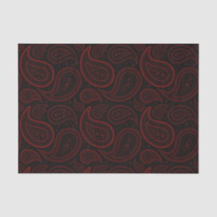 Patrón de trineo rojo en papel tapón negro