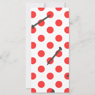 patrón de uñas con puntos