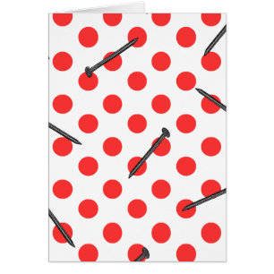 patrón de uñas con puntos