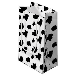 Patrón de vaca Pequeña bolsa de regalo
