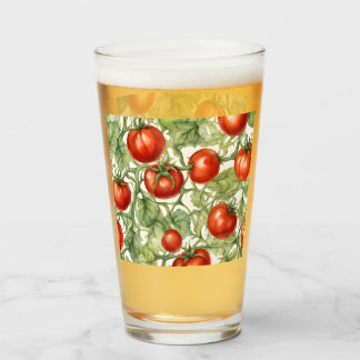 Patrón de vid de tomate acuarela | Jardín Botánico