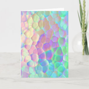 Patrón de vidrio holográfico, colores irlandeses