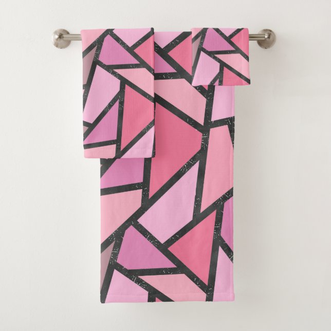 Patrón de vidrio manchado de coral (In situ)