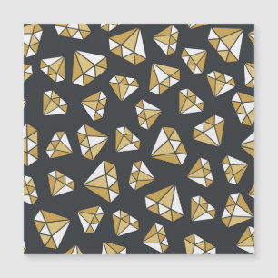 Patrón De Vigas Sin Pares Temático De Gemstone.