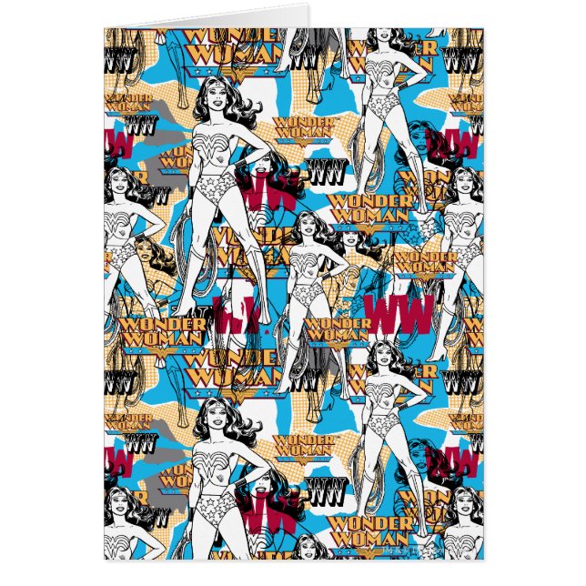 Patrón de Wonder Woman Toss (Frente)