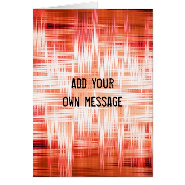 Patrón de zigzag rojo (Frente)