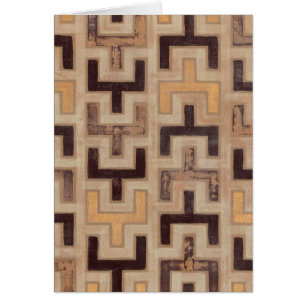 Patrón decorativo de paño de barro africano
